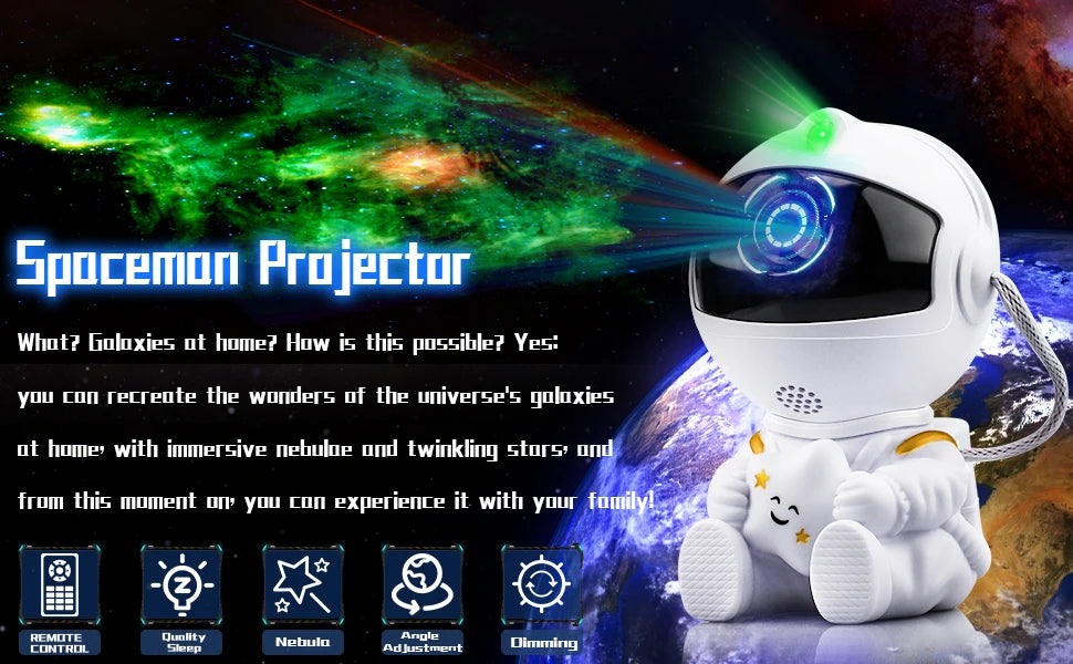 Astronaut Galaxy Projector